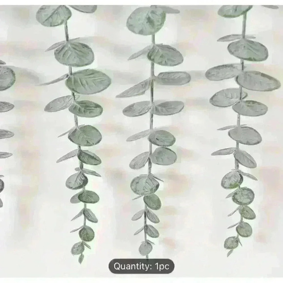 Artificial Eucalyptus Wall Hanging Decor Fake Eucalyptus Vines Plant - Picture 6 of 6